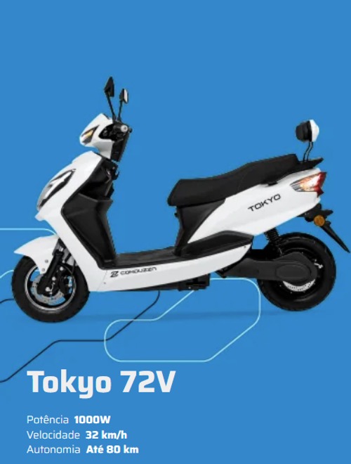 Tokyo 72V — foto oficial Conduzza